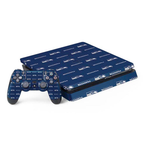 NFL Seattle Seahawks Blitz Series PS4 Slim Bundle Skin